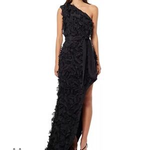 Elliatt Marcia Ruffled One Shoulder Gown